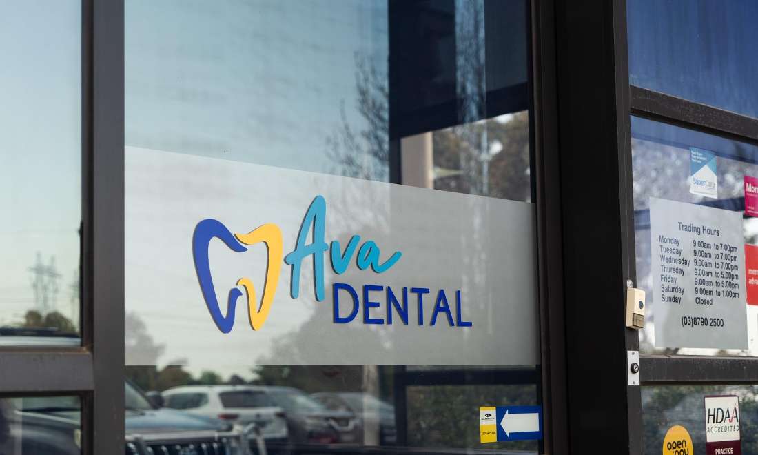 ava dental clinic signage | dentist narre warren