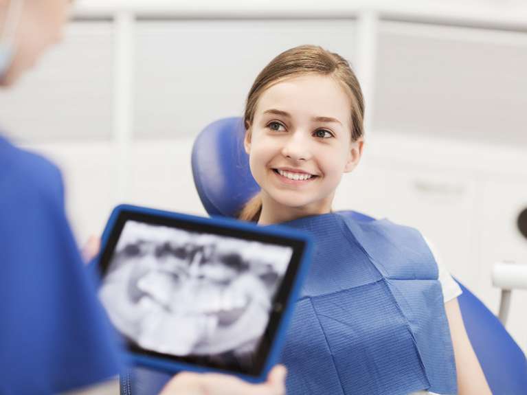 Patient at dentist with x-rays | Narre Warren Dentist
